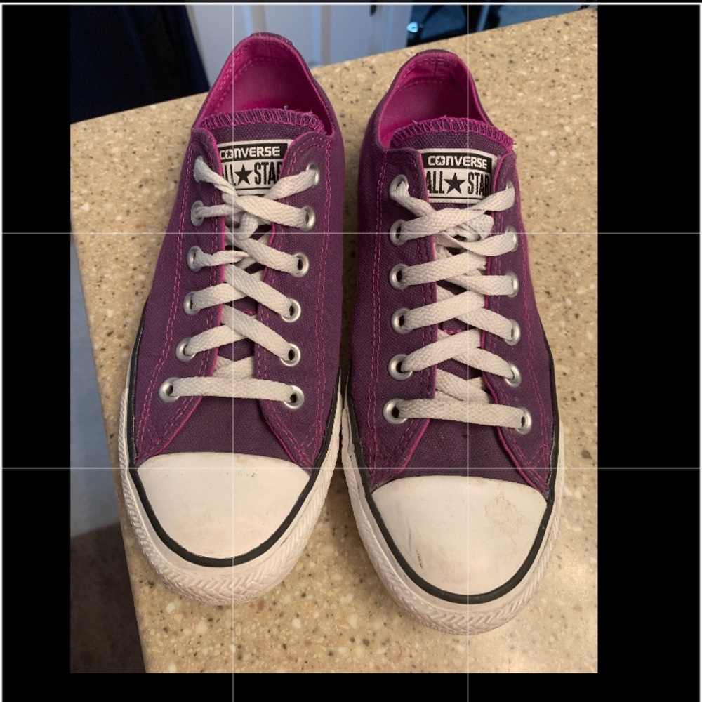 Purple converse